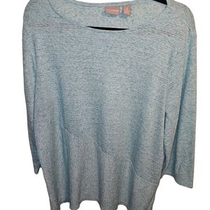 Chicos sz. Xlarge aqua tshirt
